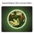 thumbnail image 2 of Swan Glow-in-the-Dark Fluorescent Drawer Pulls with Screws - Round 4-Pack, Suitable for Cabinets, Wardrobes, Dressers - Furniture Decor with Door Handles, 2 of 6