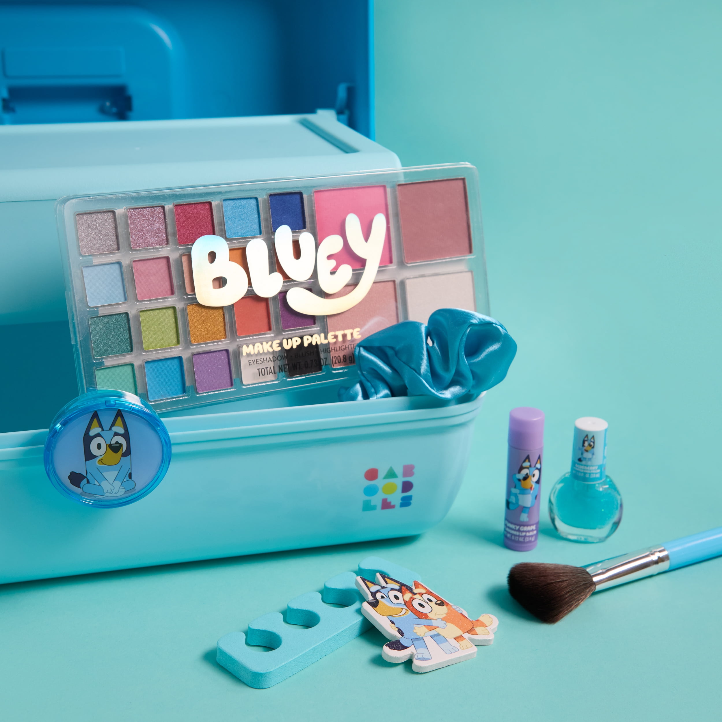 Bluey X Caboodles Makeup Organizer, 12-Piece Set
