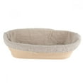 thumbnail image 2 of Brotform Banneton Bread Proving Rising Dough Proofing Rattan Basket，Size 28*14*8‘‘, 2 of 5