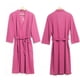 thumbnail image 2 of Injueey Albornoz de gofres a la moda de verano para amantes, bata de baño de absorción de agua para mujer, bata de baño Sexy de talla grande Juegos de accesorios de baño Rosa roja XL, 2 of 6