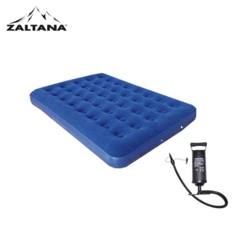 AMQx2+AP3 78X60X9 with Double Action air Pump Combo 2-Piece of ZALTANA Queen Size Air Mattress