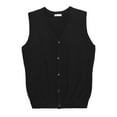 thumbnail image 6 of COOFANDY Men's Sweater Vest V Neck Casual Sleeveless Knitted Button Cardigan Vest, 6 of 11