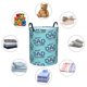 thumbnail image 4 of Balery Best Dad Ever Cesta de ropa redonda con asas, impermeable, independiente, para ropa, juguetes, dormitorio y familia-Medium, 4 of 6