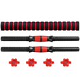 thumbnail image 2 of Extension Threaded Dumbbell Handle Bars Extension Bar Set Adjustable Dumbbell Bars for Weight Lifting Home Gym Fitness Exercise, 2 of 7