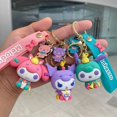 thumbnail image 2 of Llavero de muñeco Sanrio, venta al por mayor, bolso bonito de Sanrio para niñas, colgante de pingüino, pudín, perro, Rana, regalo, llavero de dibujos animados, novedad de 2023, 2 of 4