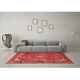 thumbnail image 3 of Ahgly Company Indoor Rectangle Medallion Red Traditional Area Rugs, 6' x 9', 3 of 4