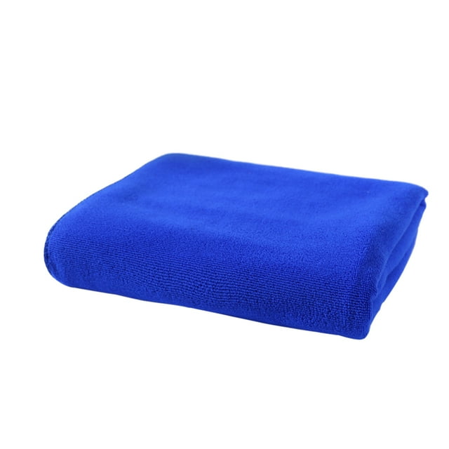 Toallas de microfibra suave de 70x140 cm Toalla de baño de secado rápido grande para spa Playa Natación Camping (Royalblue)