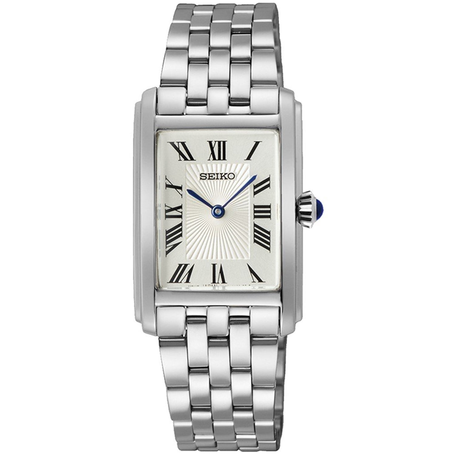 Seiko Women's Quartz Watch SWR087 Silver Dial Two-Tone Stainless
