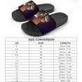 thumbnail image 2 of GZHJMY Stylish Slides for Women Men, Sports Ball Tennis Football Soccer Basketball Soft Flexible Slip-on Sandals Slippers, 2 of 7