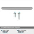 thumbnail image 5 of Amerock Revolve 5-1/16 inch Center-to-Center Satin Nickel Cabinet Pull, 10 Pack, 5 of 5