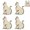 Bronze-A, variant on Cat Car Badge, 4PCS 3D Metal Funny Cats Car Sticker Emblem Badge Decals