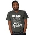 thumbnail image 5 of He Got Game Men's Graphic T Shirt Tees Brisco Brands S, 5 of 6