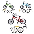 thumbnail image 4 of Mini de Montaña con Neumáticos de Repuesto Sistema de Juguete de Bici de Aleación Colección Niños rojo, 4 of 9