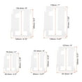 thumbnail image 2 of Unique Bargains 5 Inch Number Stencils Reusable Plastic Numbers Templates Set 0-9 Drawing, White 20 Pack, 2 of 6