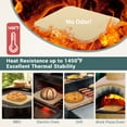 thumbnail image 6 of Unicook Heavy Duty Cordierite Large Pizza Stone for Oven and Grill, Non-stick Rectangular Baking Stone, 16" x 14", 6 of 9