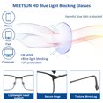 thumbnail image 3 of Gafas filtrantes de luz azul para mujeres y hombres, gafas de ordenador para comodidad ocular, 3 of 5