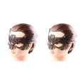 thumbnail image 1 of Guardurnaity Fundas de gargantilla de vampiro, encaje exquisito, diseño ahuecado, pieza facial cómoda para Cosplay, costumbres exóticas para fiesta Type2 NO2 Guardurnaity CBP201247, 1 of 6