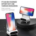 thumbnail image 4 of 15W Wireless Charger Stand Fast Detachable Non-slip Wireless Phone Charger for All Wireless Charging Enabled Devices, 4 of 11