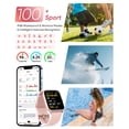 thumbnail image 4 of Reloj inteligente Fitpolo para mujer con Alexa IP68 integrado a prueba de agua, 4 of 6