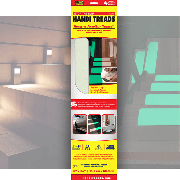 Stop the Slip Grit Luminescent Tread