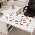 thumbnail image 3 of Long Mouse Pads for Desk,Red Christmas Truck Pattern Desk Mats on Top Of Desks, Desk Mouse Pad Extra Large with 3mm Non-Slip Base and Stitched Edge for Gaming,Office,Work,Home 31.5x15.7in, 3 of 5