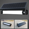 thumbnail image 6 of Solar 180° Black SMART Sensing Self-Contained Integrated Selectable LED Color Flood Pathway Wall Light, 6 of 13
