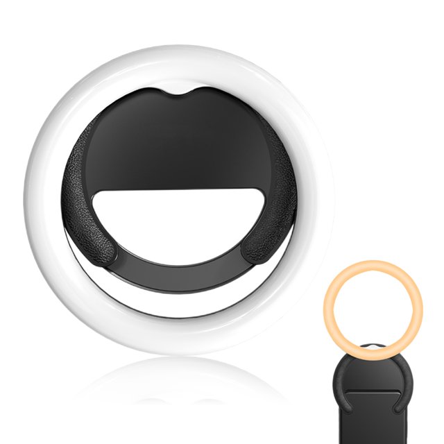 Clipon Ring Light,Selfie Ring Light Circle Mini Fill Light Selfie Ring Light Circle True Excellence