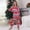 Red Kids, variant on Matching Christmas Pjs for Family Letters Graphic Xmas Pyjamas Matching Family Christmas Pyjamas Set for Women Men