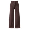 thumbnail image 6 of Diufon Maternity Yoga Pants Over The Belly Drawstring Stretchy Loose Pants Pregnancy Soft Comfy Workout Trousers, 6 of 6