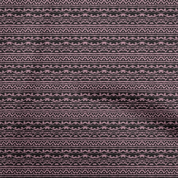 oneOone Viscose Chiffon Light Pink Fabric Aian Batik Quilting Supplies Print Sewing Fabric By The Yard 42 Inch Wide