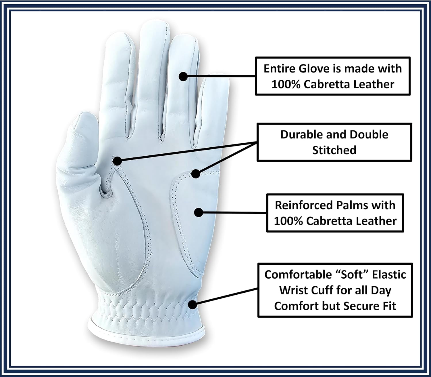Scale Wear Design Hawkeyes Golf Glove with Markers – University of Iowa Golf Gloves with 3 Magnetic Ball Markers, Right Hand and Left Hand, Youth Boys, Men's