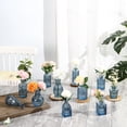 thumbnail image 2 of Glass Bud Vases Set of 36, Small Glass Vase for Flowers, Blue Small Vases for Centerpieces, Vintage Bud Vase in Bulk for Wedding, Party, Events, Reception, Home Decor, 2 of 6