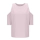 thumbnail image 5 of Vestidos Casuales Para Mujer, Blusas De Mujer De Moda Blusa holgada con hombros descubiertos y cuello redondo con mangas cortas para mujer, 5 of 6