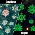 thumbnail image 4 of CUITING GuassLee 36 Pack Plastic Silver Snowflake Ornaments   Hanging Decorations for Christmas Tree, 4 of 7