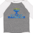 thumbnail image 4 of Inktastic My First Hanukkah with Menorah Boys or Girls Long Sleeve Baby Bodysuit, 4 of 5