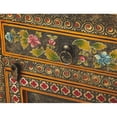 thumbnail image 2 of Butler Specialty Bihar Hand Painted Chest In Brown, 2 of 6