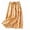 Orange, variant on Drawstring Elastic High Waist Gingham Linen Blend A-Line Midi Skirt Women Flowy Casual Long Skirt 1PC M-XXL Plus Size Friendly