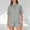 Gray, variant on Womens 2 Piece Outfits Loungewear Sets Summer Shorts and Short Sleeve Crew Neck Casual Solid Pajamas
