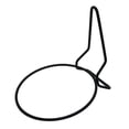 thumbnail image 1 of Soporte de maceta Shamjiam forma de pared 21cm soporte de suspensión para jardinera, 1 of 7