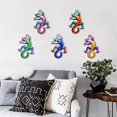 thumbnail image 5 of Louist Metal Gecko Sculpture Wall Animal Art Ornament For Garden Decoration Miniaturas Statues Outdoor For Yard Sculptures Ornaments (1pc Red), 5 of 6