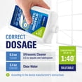 thumbnail image 5 of Ultrasonic Cleaner Solution 25.4 Fl Oz - Jewelry Cleaning Liquid for Ultrasonic Machines, Watches, Glasses & Sonic Jewelry Cleaner, 5 of 8