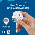 thumbnail image 6 of Ceptics CT-16 Australia, China Travel Adapter Plug - Type I (3-Pack), 6 of 8