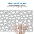 thumbnail image 4 of Sikiie Rabbit And Cloud Mouse Pad, 16x29.5 Mousepad Desk Mat in Anti-Slip Rubber Mousepads Mat for Game Office Laptop Computer, 4 of 8