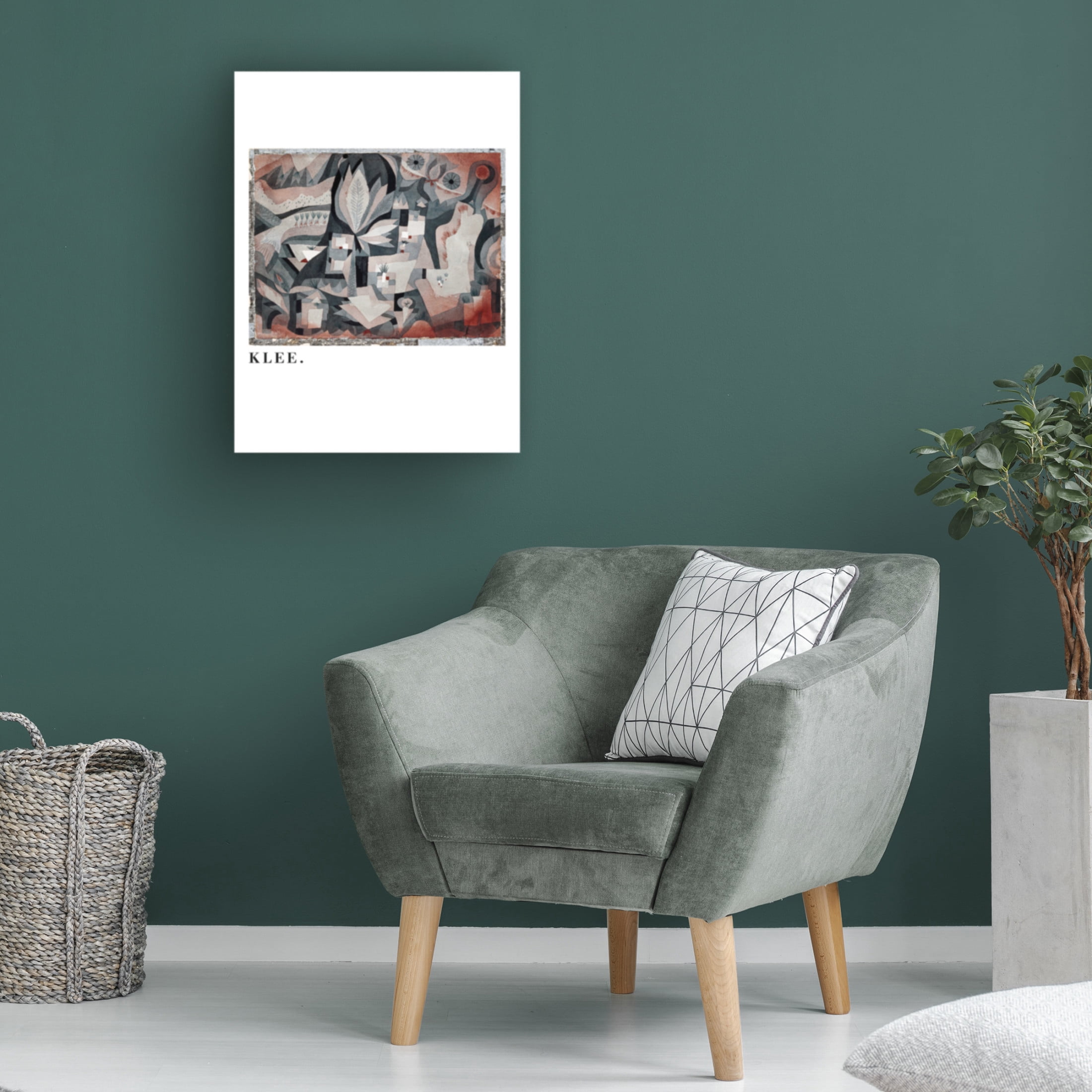 Trademark Fine Art Pictufy Dry Cooler Garden 1921 Canvas Wall Art
