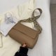 thumbnail image 2 of Bolso bandolera para mujer Bolso de hombro de moda de cuero PU para deportes al aire libre (caqui) Likrtyny Para Estrenar, 2 of 9