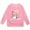Pink, variant on Mercatoo Youth Christmas Sweater Girls In Small Children In The Fall and Winter Christmas Christmas Snowman Happy Holidys Printed