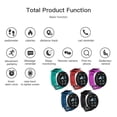 thumbnail image 4 of D18 Smart Fitness Bracelet Band With Measuring Pressure Pulse Meter Sport Activity Tracker Watch Wristband, 4 of 7