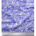 thumbnail image 1 of Soimoi Rayon Crepe Fabric Cloud Nature Printed Craft Fabric by the Yard 46 Inch Wide, 1 of 5