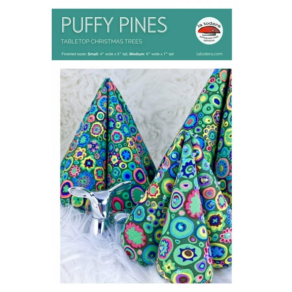 Puffy Pines Tabletop Christmas Trees Pattern