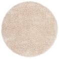thumbnail image 4 of SAFAVIEH New Orleans Ivory Solid Shag Area Rug, Beige, 8' x 10', 4 of 9